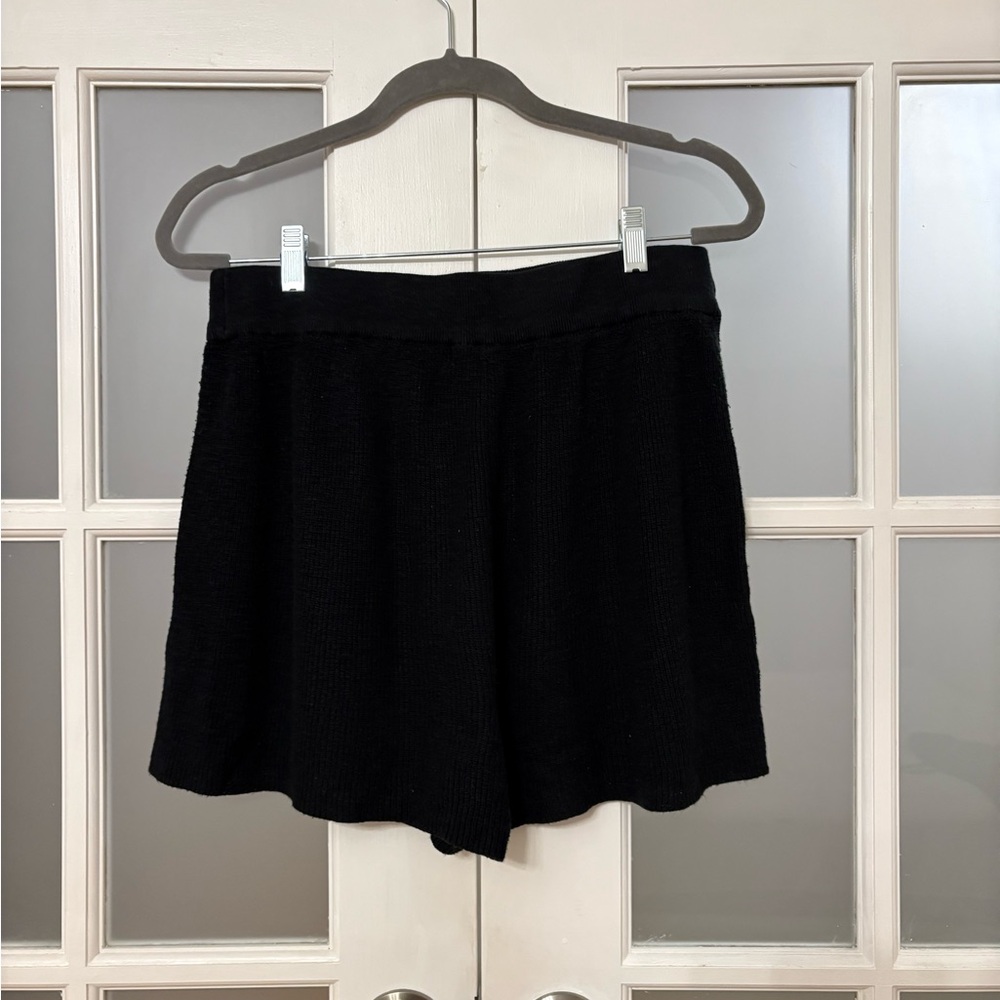 Free People High Waist Black Shorts